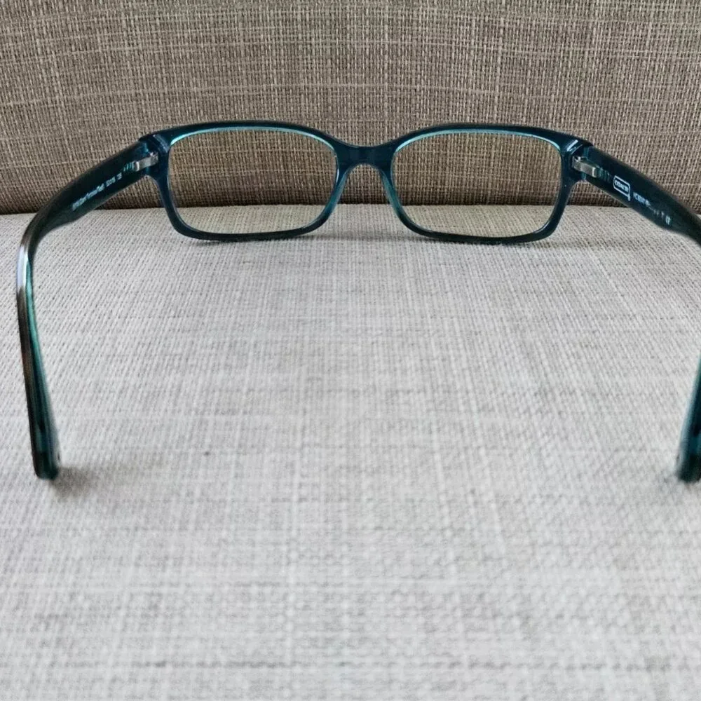 Coach Women Eyeglasses/Glasses Dark Tortoise/Teal 52[]16 135 HC6040 - Picture 11 of 11